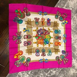 100% Authentic Hermes Silk Scarf